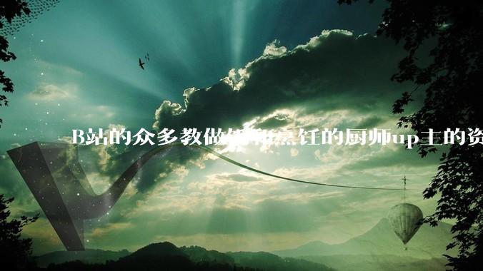 B站的众多教做饭和烹饪的厨师up主的资历与实力应如何排序？