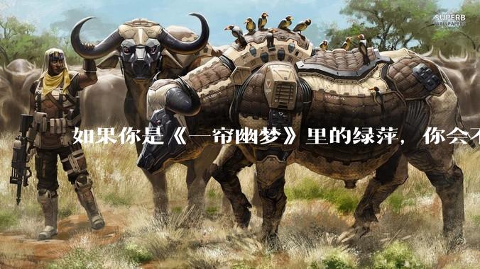 如果你是《一帘幽梦》里的绿萍，你会不会最后原谅紫菱？