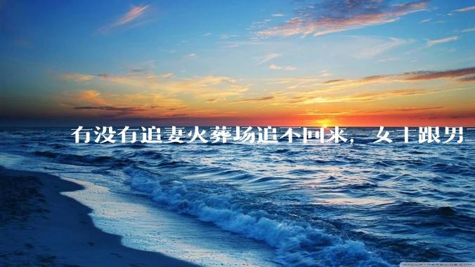有没有追妻火葬场追不回来，女主跟男二收获幸福，男主后悔莫及的文？