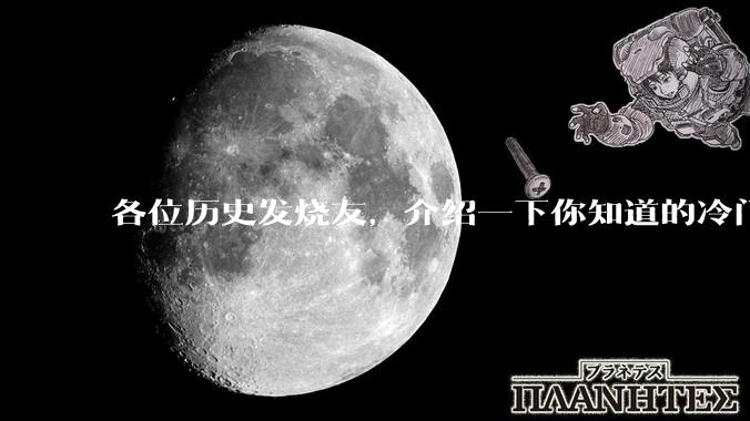 各位历史发烧友，介绍一下你知道的冷门史实或逆天史实？